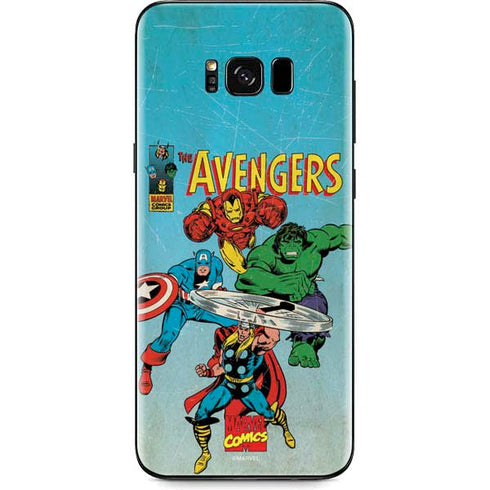 Marvel Classic Comics The Avengers Galaxy S8 Plus Skin
